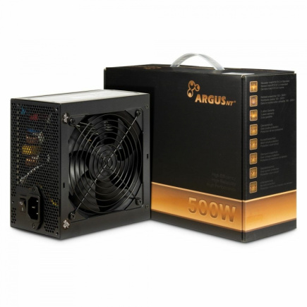Inter-Tech ArgusNT BPS-500 power supply unit 500 W 20+4 pin ATX ATX Must