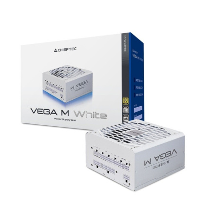 Chieftec Power supply PPG-1000-CW VEGA M 1000W 80+ GOLD White
