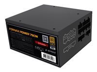 GEMBIRD Power supply unit 750W active PFC 12 cm fan 80+Gold