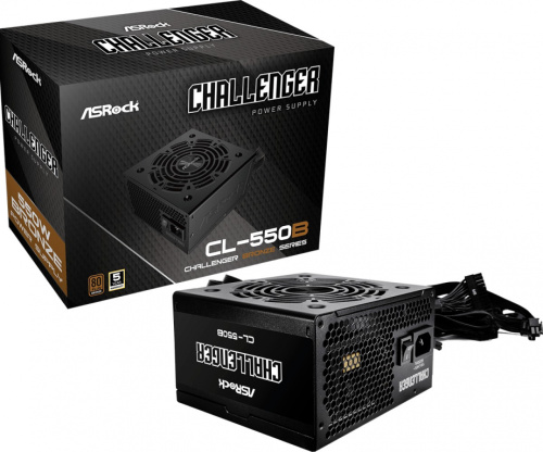 ASRock Power supply CL-550B 550W 80PLUS BRONZE