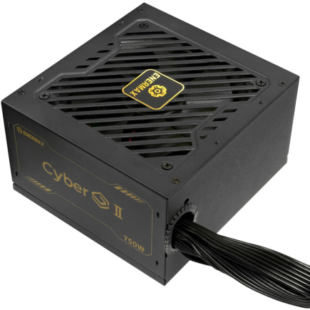 750W Enermax Power Supply 750W CyberG II 80+ Gold Black non-mod