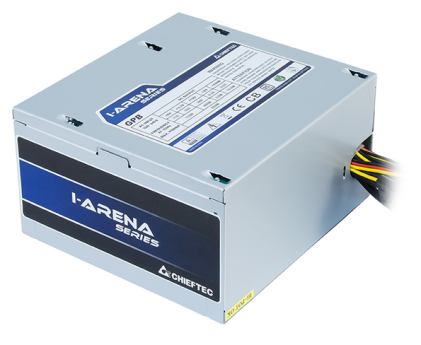 Chieftec iARENA GPB-350S - Power supply (internal) - ATX12V 2.3/ PS/2 - 80 PLUS Bronze - AC 230 V - 350 Watt - active PFC  Chieftec iARENA GPB-350S - Power supply (internal) - ATX12V 2.3/ PS/2 - 80 PLUS Bronze - AC 230 V - 350 Watt - active PFC