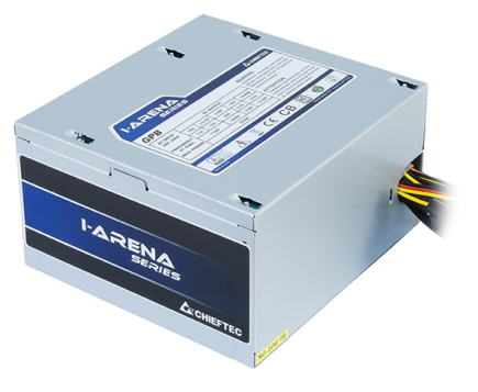 Chieftec iARENA GPB-350S - Power supply (internal) - ATX12V 2.3/ PS/2 - 80 PLUS Bronze - AC 230 V - 350 Watt - active PFC 
