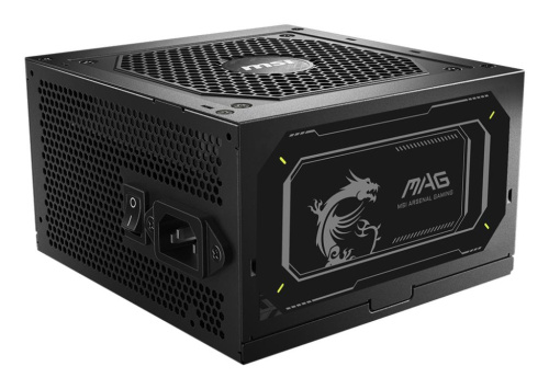 Power Supply|MSI|MAG A750GL PCIE5 II|750 Watts|Efficiency 80 PLUS GOLD|PFC Active|MAGA750GLPCIE5II
