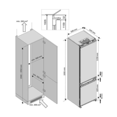 Built-in appliances